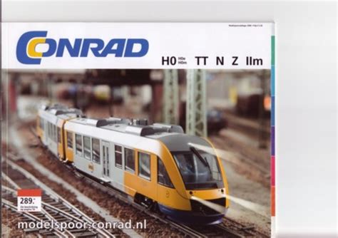 conrad modelbouwcatalogus met veel  spoor  spoorclub nederland