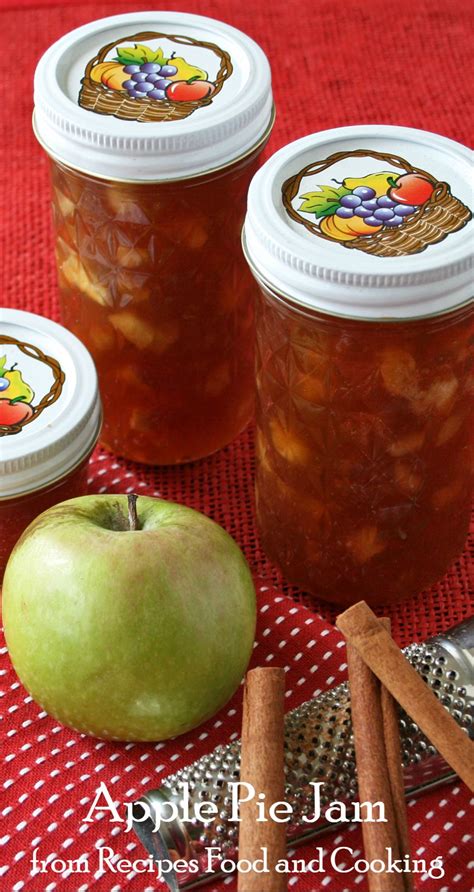 apple pie jam recipes food  cooking
