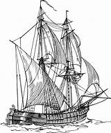 Ship Vespucci Amerigo Getdrawings Drawing Clip sketch template