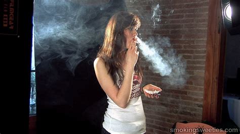 Nostril Exhales The Powerful Smoking Style Smokingsweeties