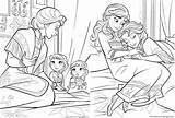 Coloring Pages Choose Board Princess sketch template