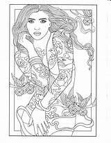 Coloring Pages Printable Tattoo Book Body Adult Colouring Designs Books Tattoos Grown Mandala Choose Board Print sketch template