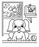 Pets sketch template