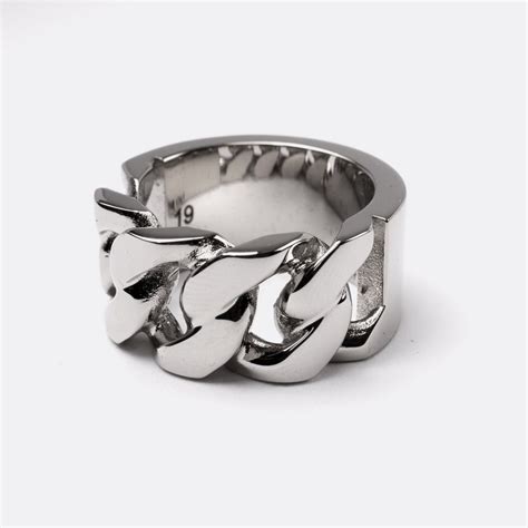 Alexander Mcqueen Silver Ring Men From Brother2brother Uk