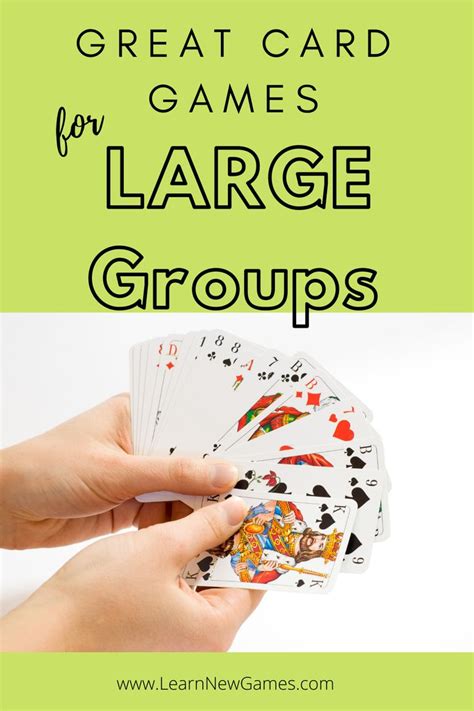 great card games  large groups fun card games card games family