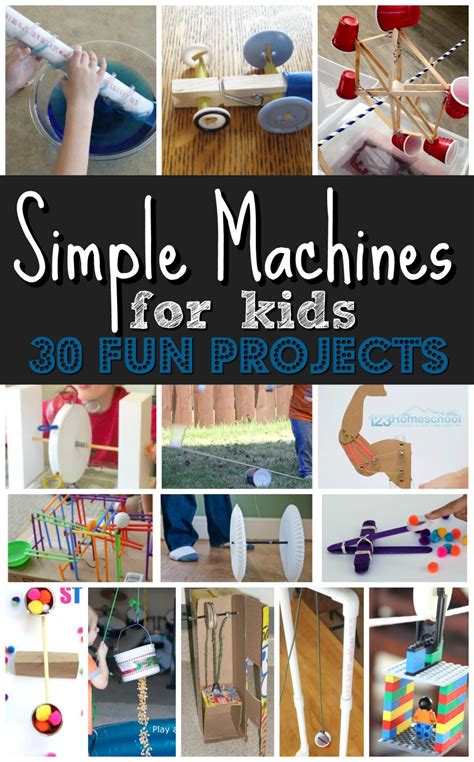 simple machine projects  kids