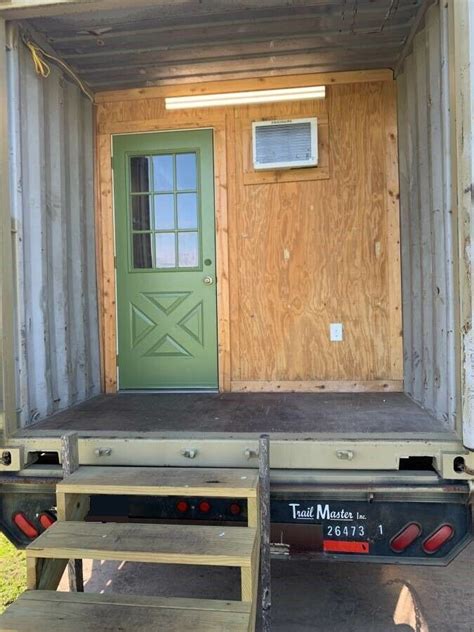 tiny house hunting cabin portable shelter bugout shipping container ebay hunting cabin decor
