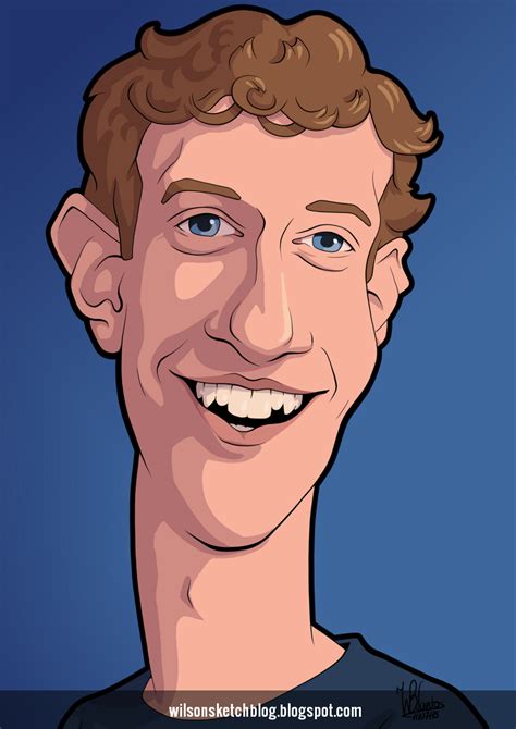 mark zuckerberg cartoon caricature