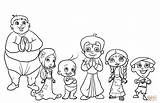 Bheem Coloring Pages Characters Chota Chhota Cartoon Drawing Printable Color Online Print Draw Getdrawings Prints Tablets Click Popular Search Coloringhome sketch template