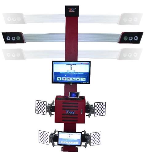 garage equipment wheel tire alignment machine effectively auto tracking   cameras