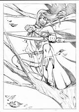 Zenescope Robin sketch template