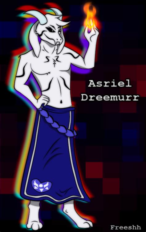 Asriel Dreemurr By Freeshh On Deviantart