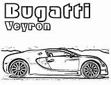 Coloring Pages Expensive Car Bugatti Color sketch template