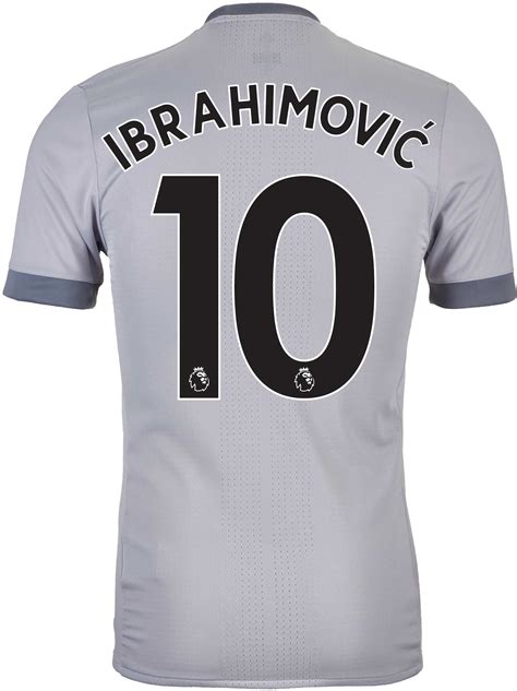 adidas zlatan ibrahimovic manchester united authentic  jersey soccerpro