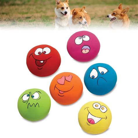 siaonvr dog play squeaky ball  face fetch toy walmartcom