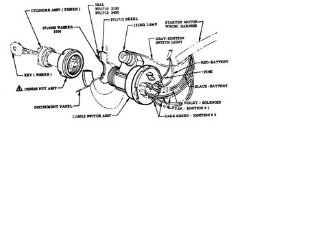 chevy ignition switch wiring diagram