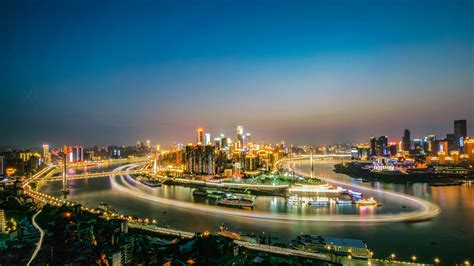 chongqing  booming mega city   interior