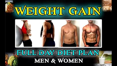 How To Gain Weight Fast Full Day Diet Plan Weight Gain