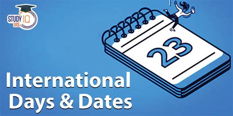 international days list month wise important days