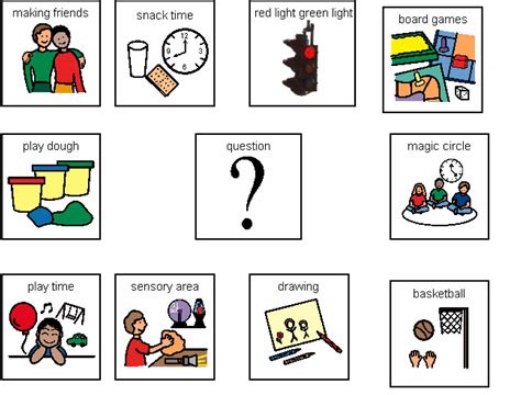 primary choice board option  choice boards autism activities