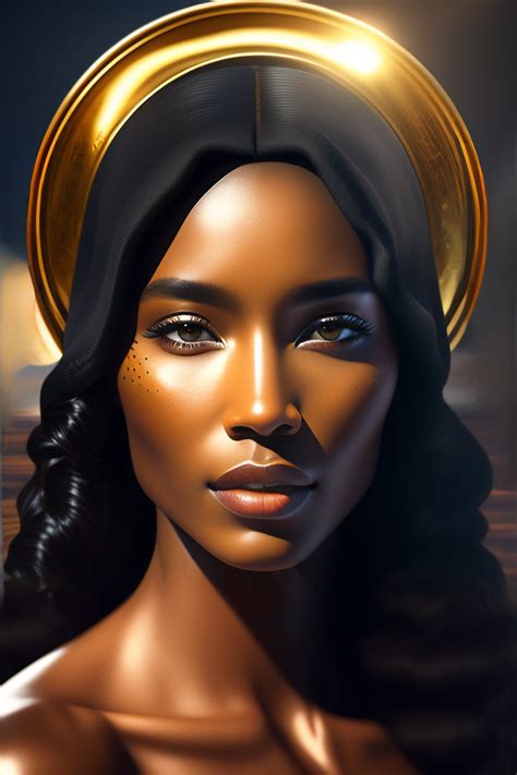 Lexica 4k Detail The Face Of God Black Women Art Black Woman Artwork