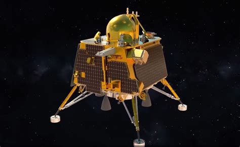 big moment  chandrayaan  lander vikram separates  spacecraft