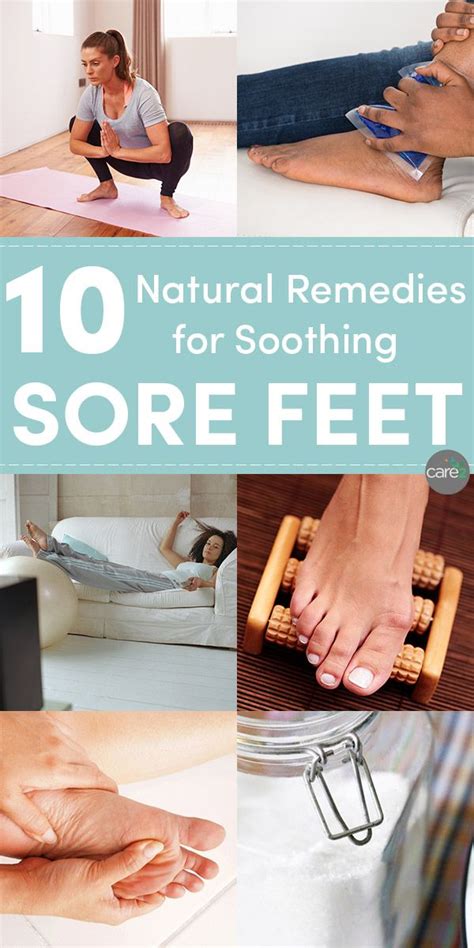 these are the natural remedies for sore feet that i use when my feet