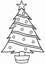 Tree Christmas Coloring Pages Trees Star Printable Drawing Color Kids Clipart Print Easy Cliparts Adults Mickey Mouse Clipartmag Christian Luna sketch template