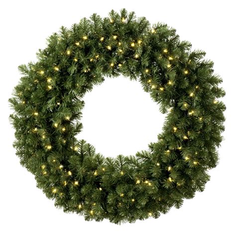 artificial christmas wreaths sequoia fir prelit commercial led