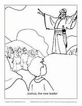 Moses Stood sketch template