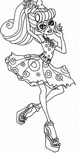 Monster High Coloring Pages Print Colouring Operetta Color Opereta Popular Kids Coloringhome sketch template
