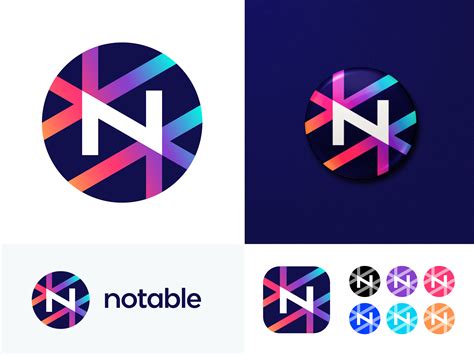 notable  logo concept  news platform logo concept logo design love logo design