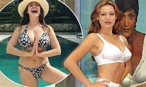 Birthday Girl Kelly Brook Shows Off Her Jaw Dropping Figure In A