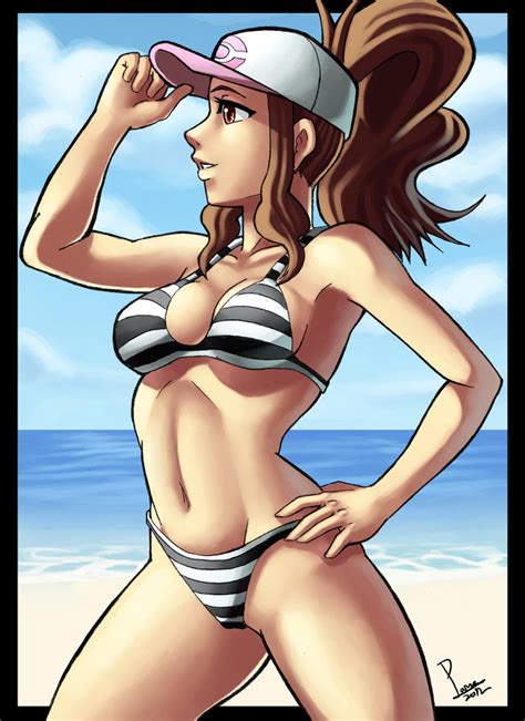 Beach Touko By Parsujera On Deviantart