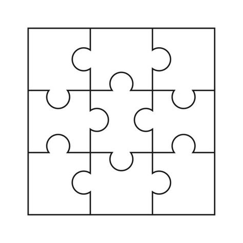 piece puzzle template