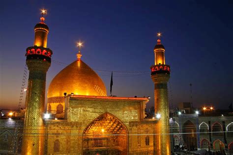 shrine  imam ali  tomb  imam ali travel tourism