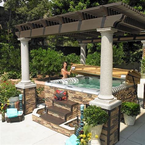 25 stunning garden hot tub designs hot tub garden hot tub backyard