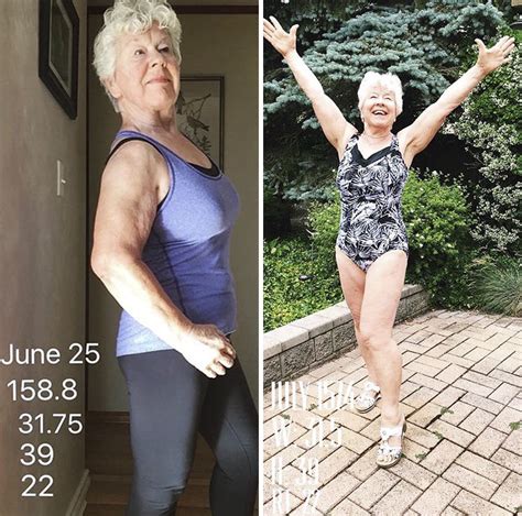 73 Year Old Woman Loses 50 Pounds And Becomes Fitness Model And Influencer
