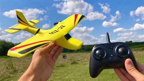 mini rc airplane amazing toy  fun youtube