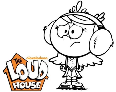 fun  cute  loud house coloring pages  ages