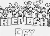 Friendship Coloring Pages Printable Ideal Getcolorings Print Color Photograph sketch template