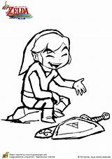 Zelda Waker Link Une Hugolescargot Jeux sketch template
