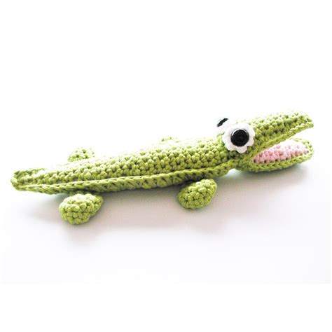crochet crocodile pattern instant download