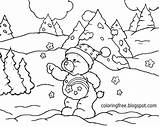 Cute Drawing Descending Gleaming Flakes sketch template