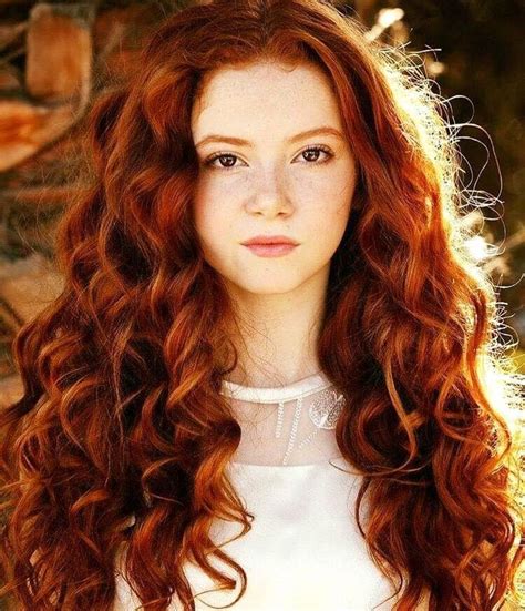 Tumblr Hair Styles Red Curly Hair Natural Red Hair