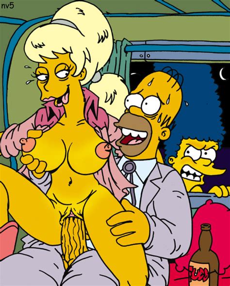 Rule 34 Female Homer Simpson Human Lurleen Lumpkin Male Marge Simpson