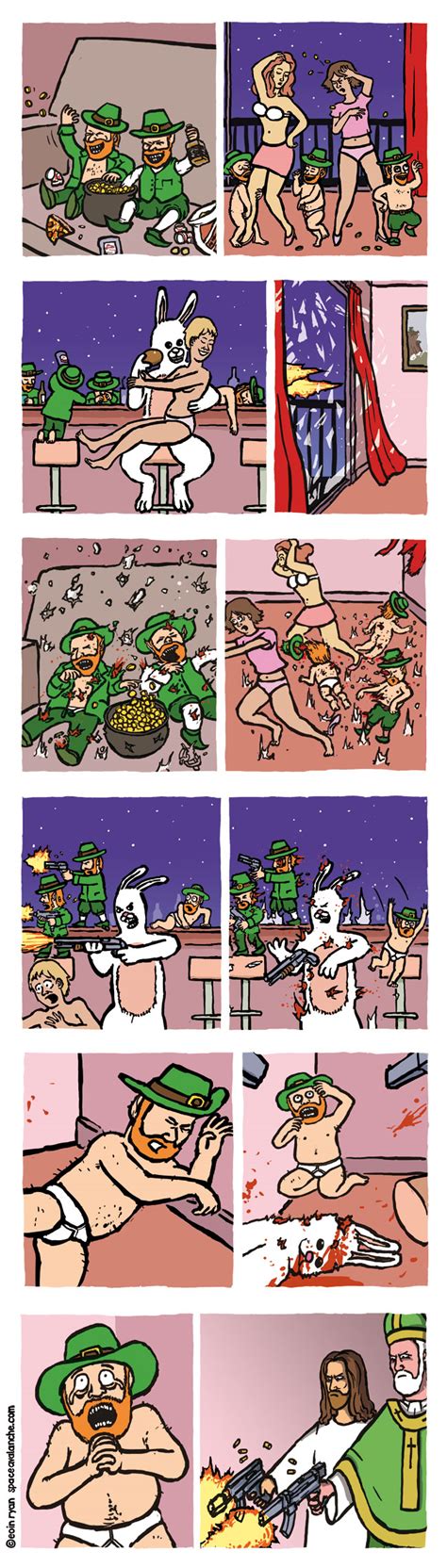 Space Avalanche Paddy’s Day The