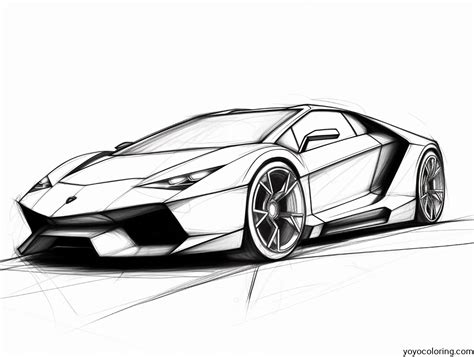 lamborghini coloring pages printable painting template