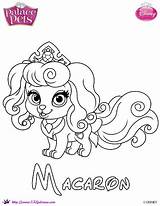 Palace Princess Coloring Pets Macaron Disney Skgaleana Pet Printable Pages Printables sketch template