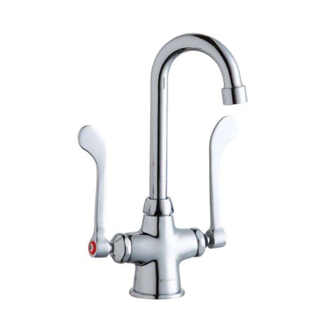 elkay lkgnt elkay brass dual lever commercial faucet  ebay